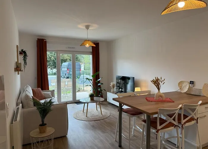 Apartament L'hibiscus Saint-Jean-de-Monts